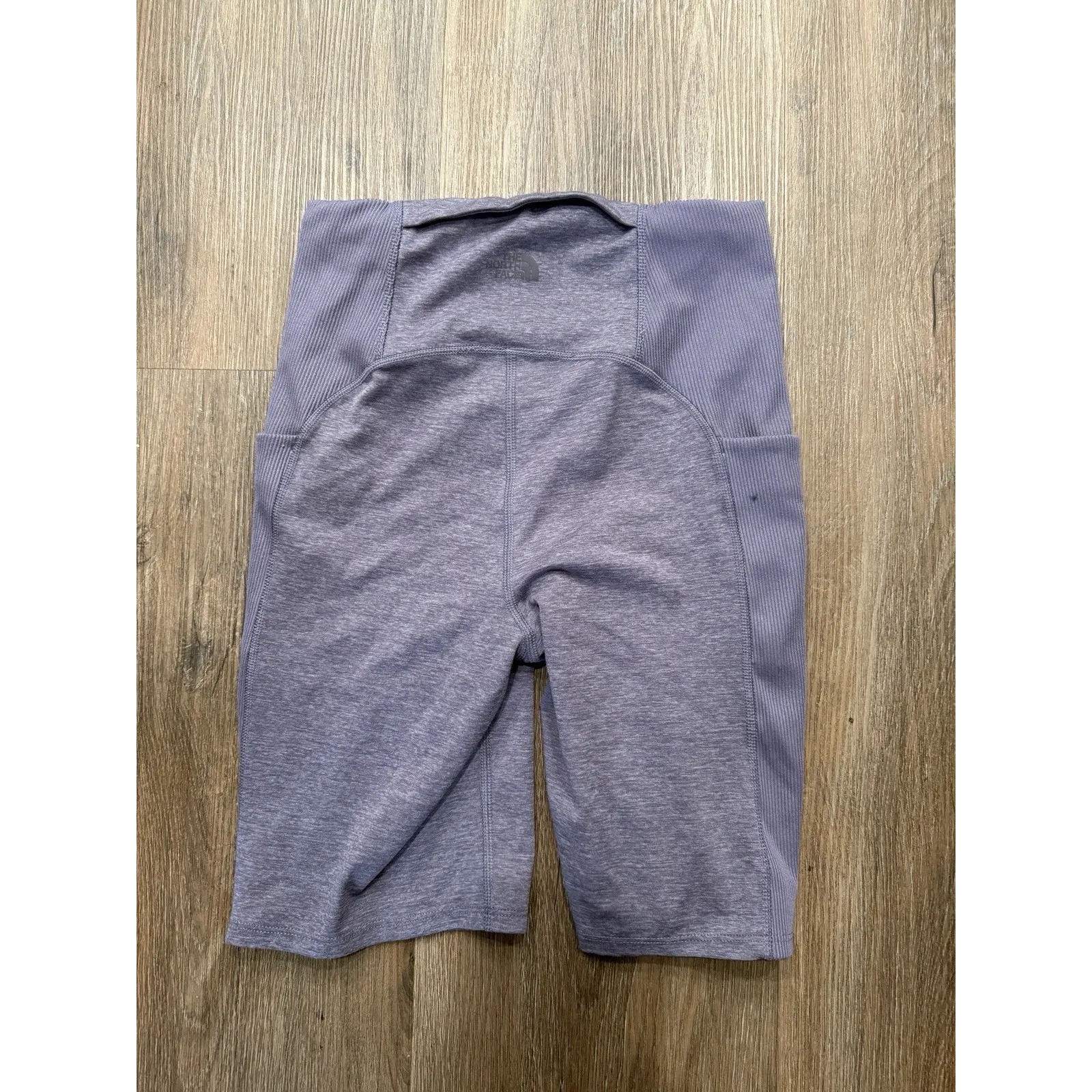 The North Face Womens Cycling Shorts Purple Athletic Bike Shorts Medium - Image 2