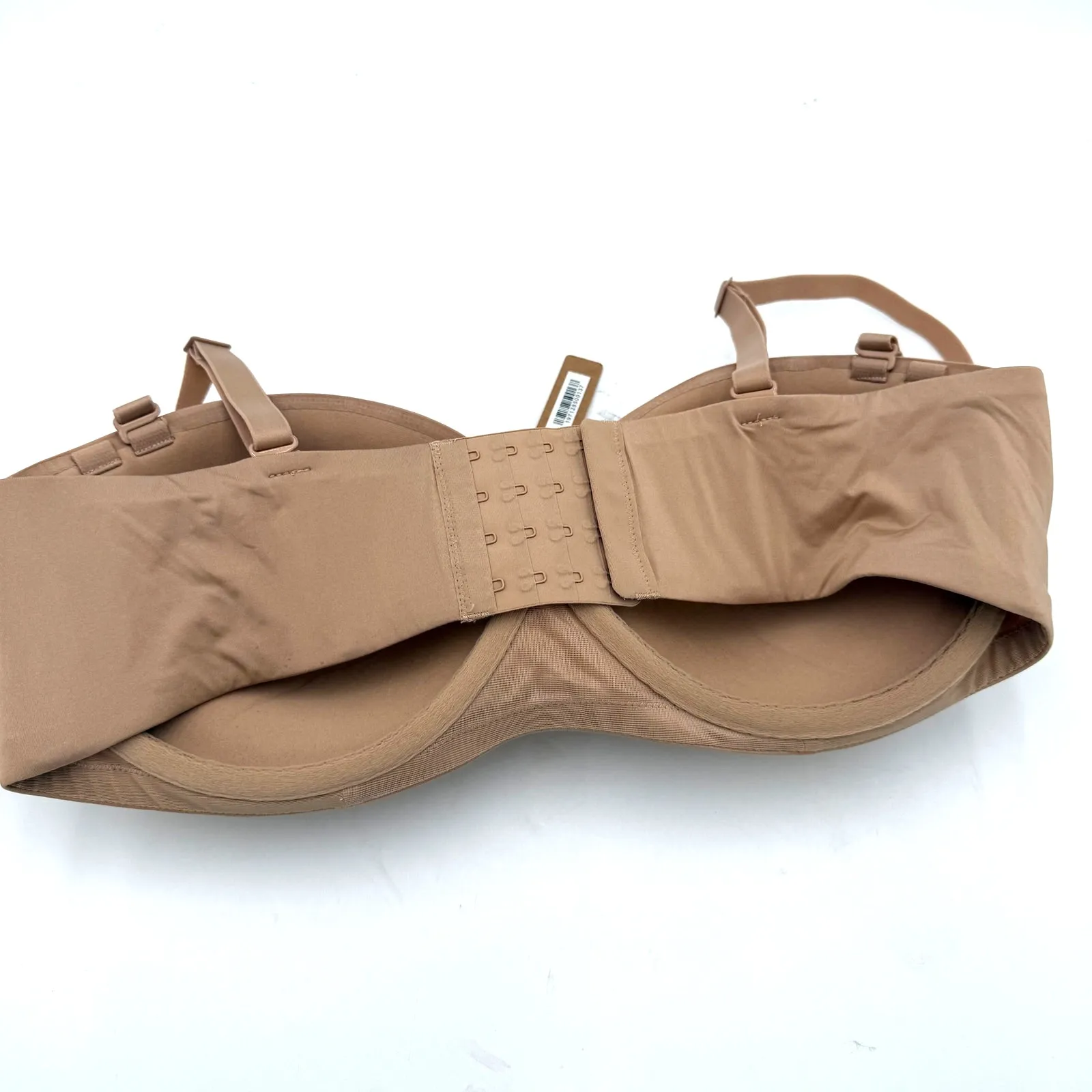 Skims Ultimate Push-Up Strapless Bra Clay New with tags Size 38D - Image 3