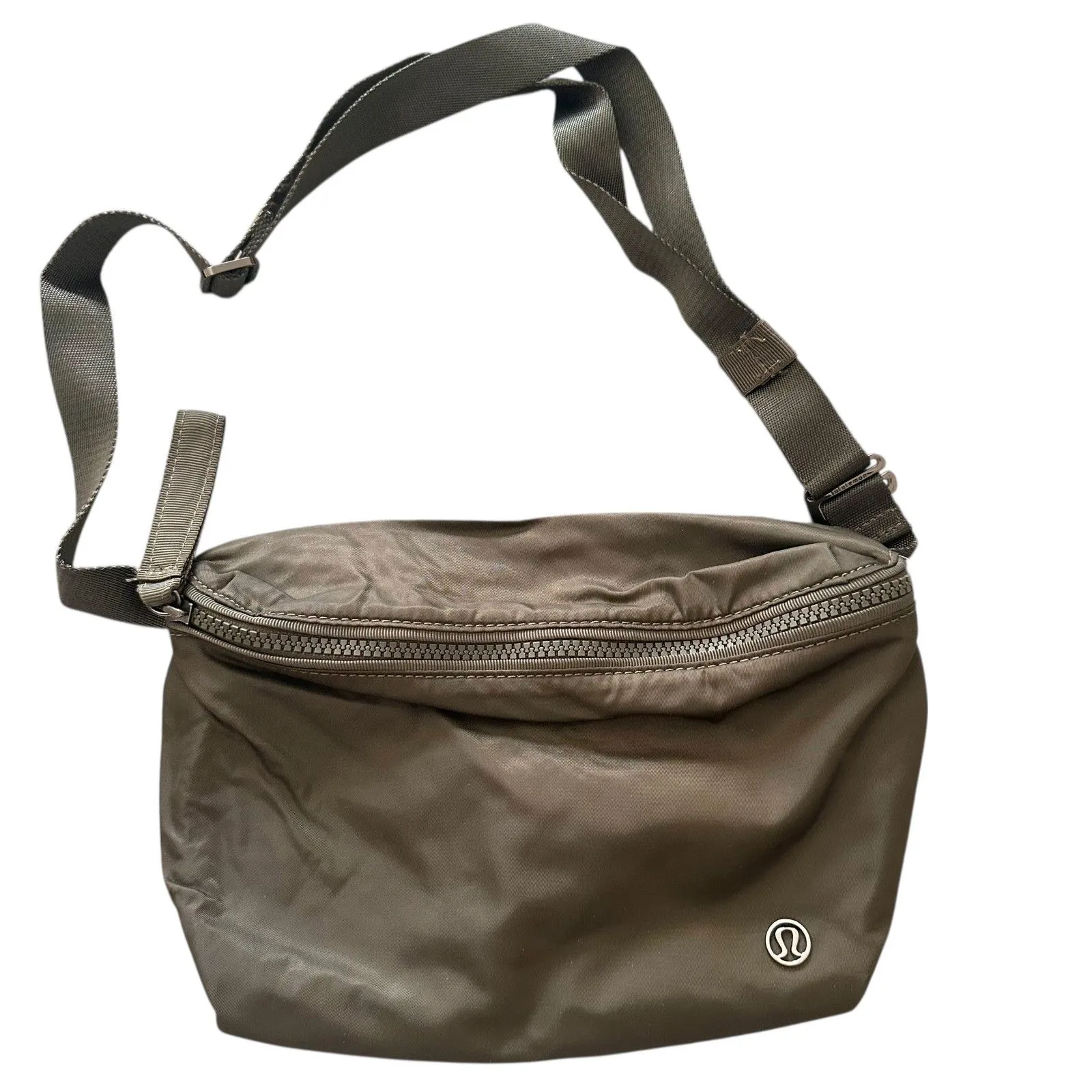 LULULEMON Go Lightly Belt Back Dark Olive - Image 3