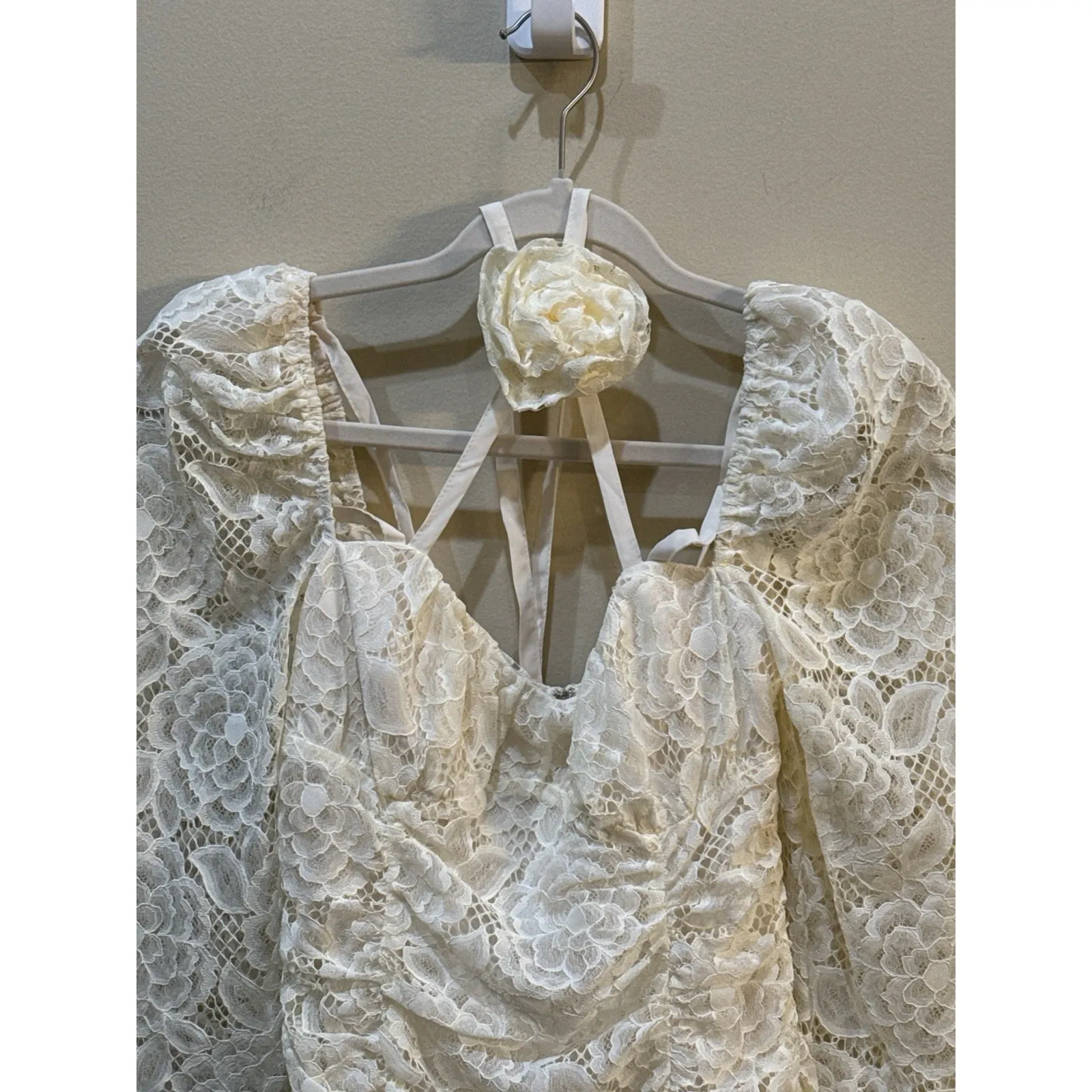 For Love & Lemons Belladonna Dress Women Size S Emily in‎ Paris Inspo Whimsical - Image 5