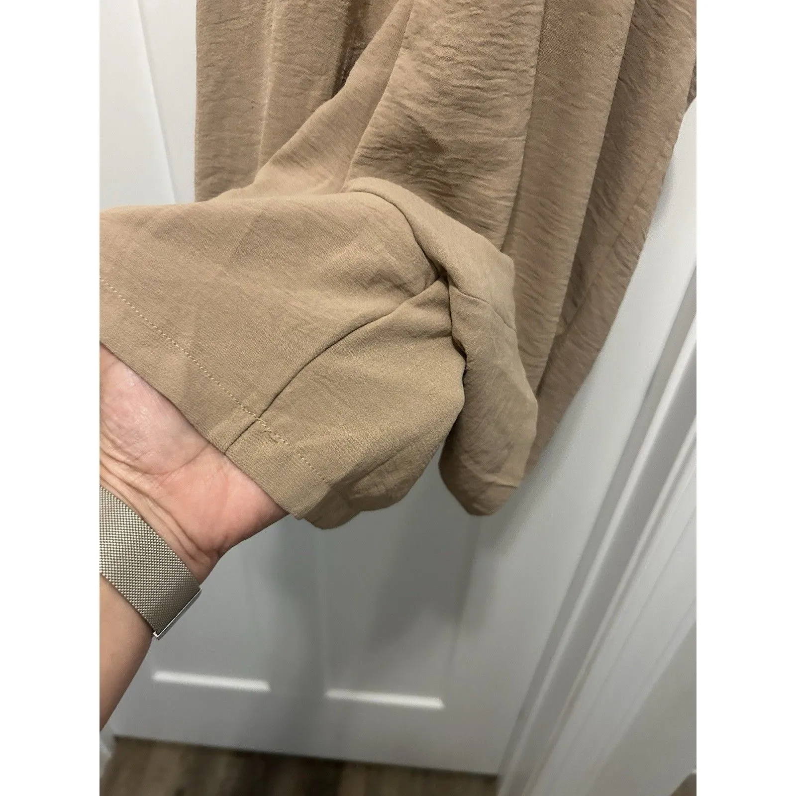 Lady Shorts Overalls Romper Sleeveless Jumpsuit Casual Loose Summer SZ Large - Image 5