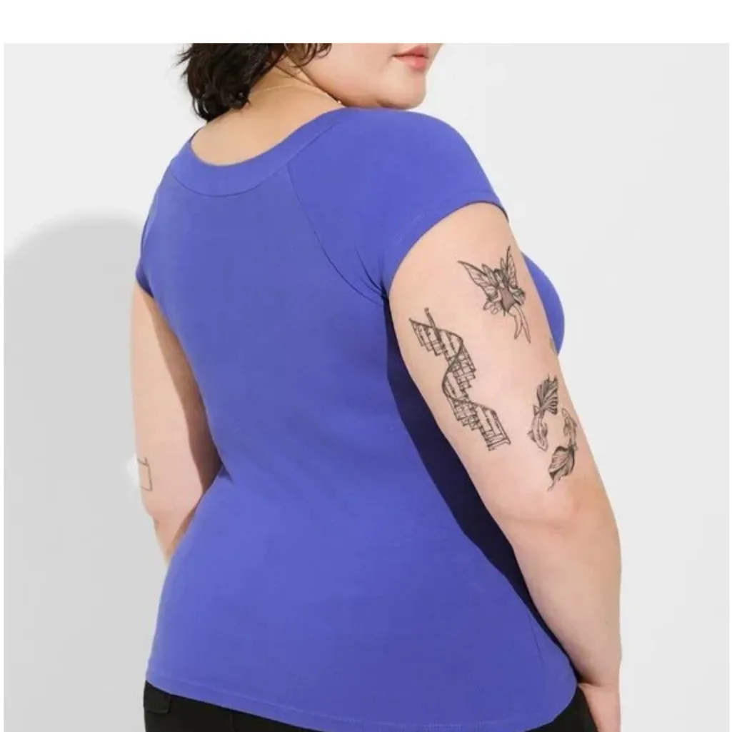 Torrid x Beetlejuice Snake Tee | 4X | NWT ✨ - Image 9