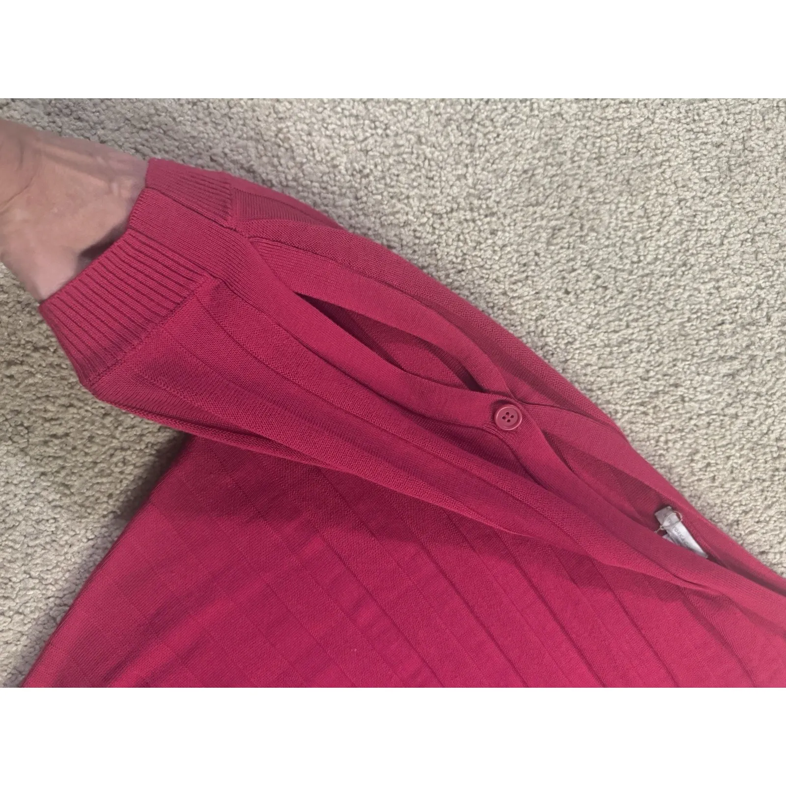 New York & Company Women’s Fuschia Cold - Image 3