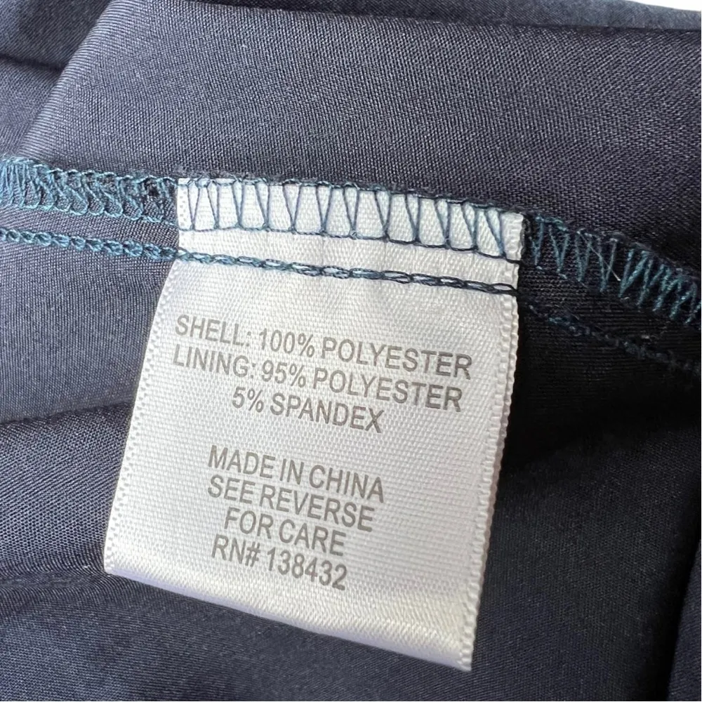 ModCloth Geode Blue Crochet Lace Dress Size Medium - Image 12