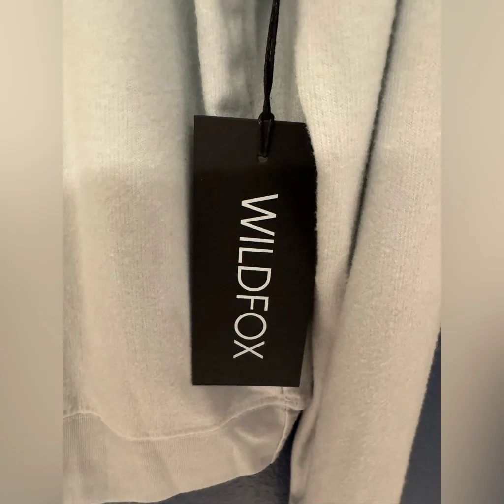 Wildfox Shore Ombre Light Women’s Blue & Green Sweater Size XL - Image 5