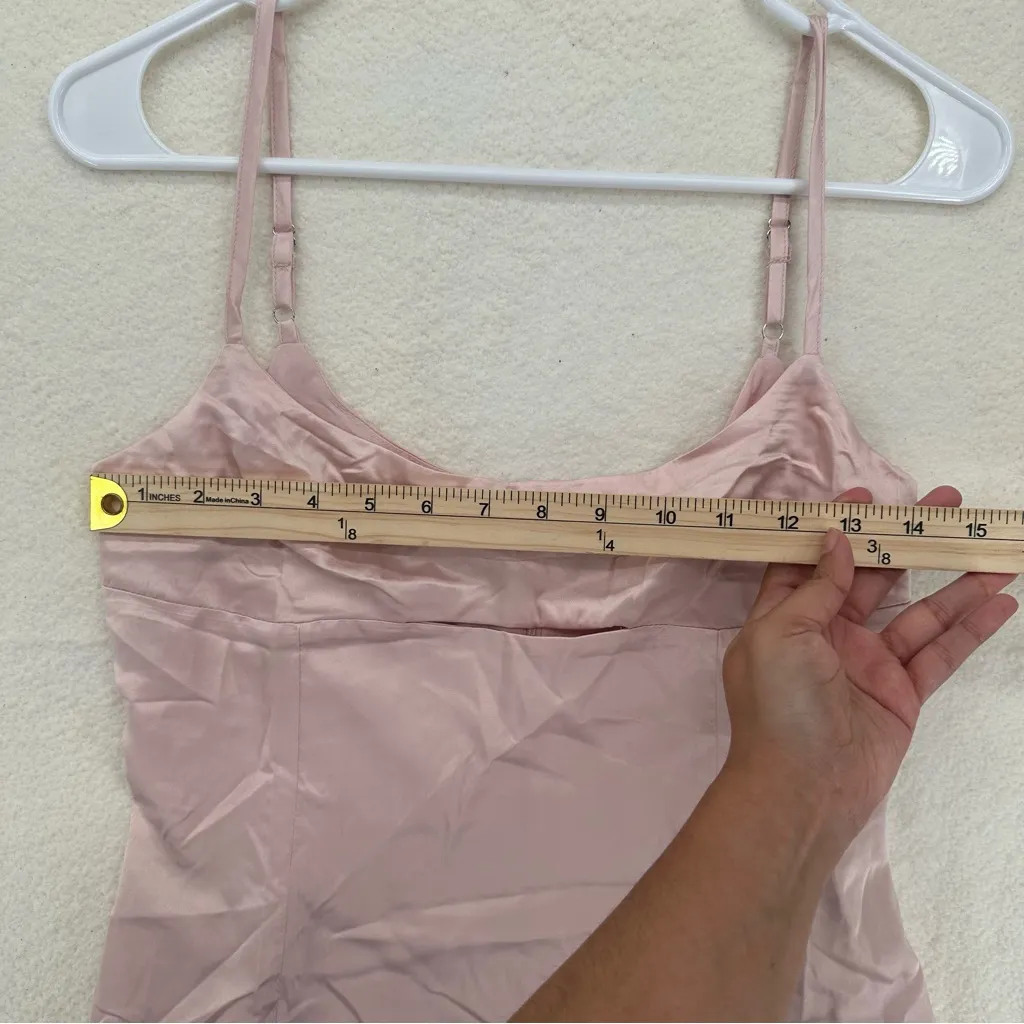 Princess Polly “Powell” Pink Satin Cutout Mini Dress - Image 6