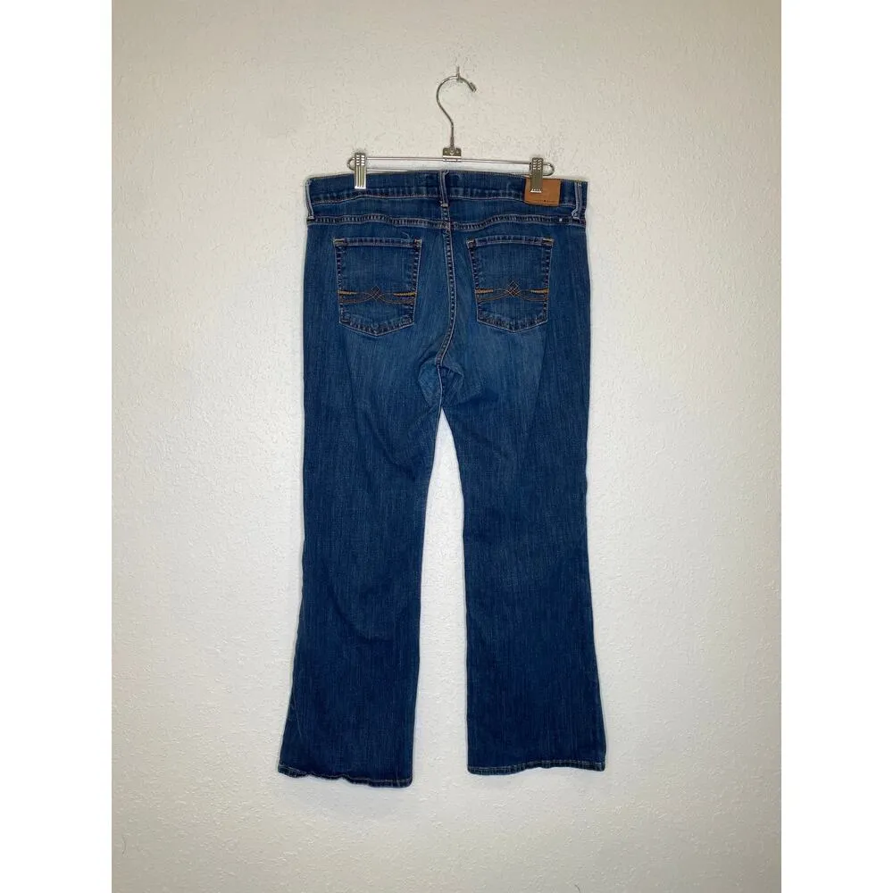 Lucky Brand Sweet ‘N Low Medium Wash Denim Boot Cut Blue Jeans Sz 10/30A - Image 5