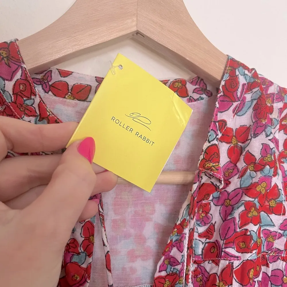 NWT Roller Rabbit Josefina Blouse - Image 4