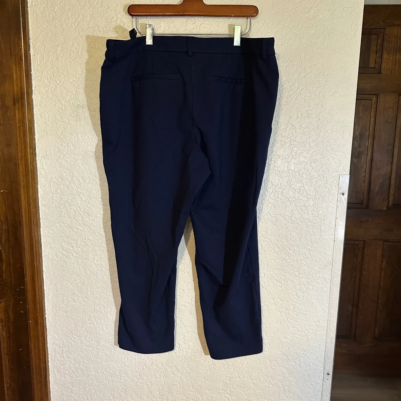 Liverpool Cadet Blue‎ Size 16/33 Kelsey Ponte Knit Trouser Super Stretch Pant - Image 4