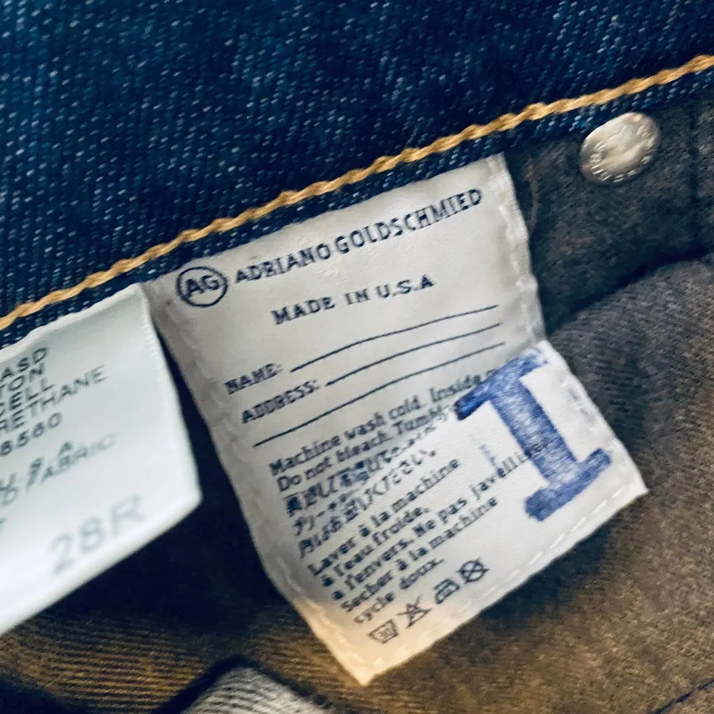 AG Ballad Slim Boot Cut Ankle Jeans Size 28 - Image 15