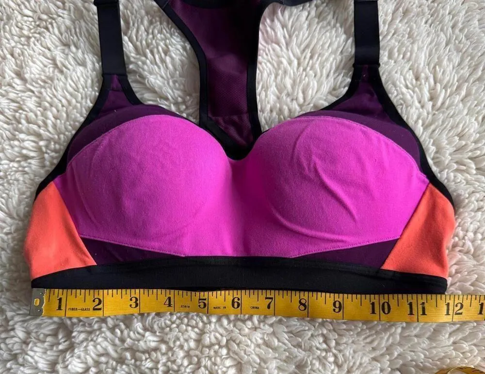 Victoria Sport Colorful Sports Bra - Size 34A - Image 4