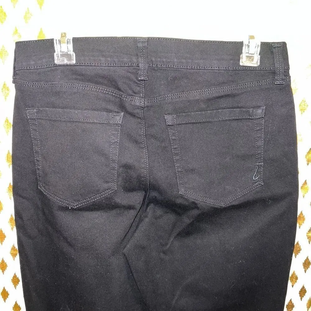 Style & Co black bootleg jeans pants flared bootcut size 8 - Image 3
