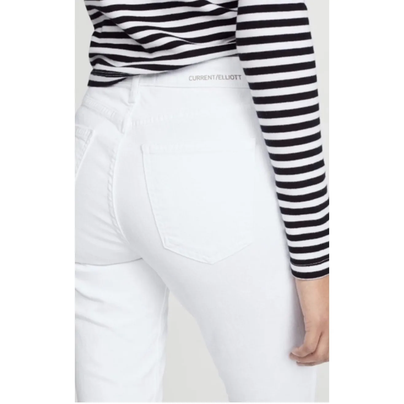 NWT Current/Elliott High Waist
Stiletto Jeans‎ in White Sz 26
$248 - Image 3