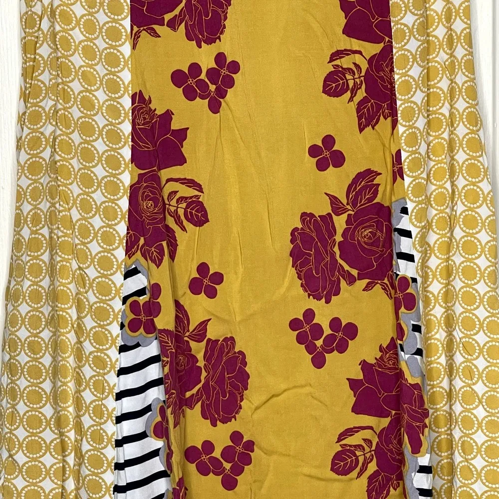 Matilda Jane Once Upon A Time Golden Key Floral Embroidered Shift Dress XS Women - Image 4