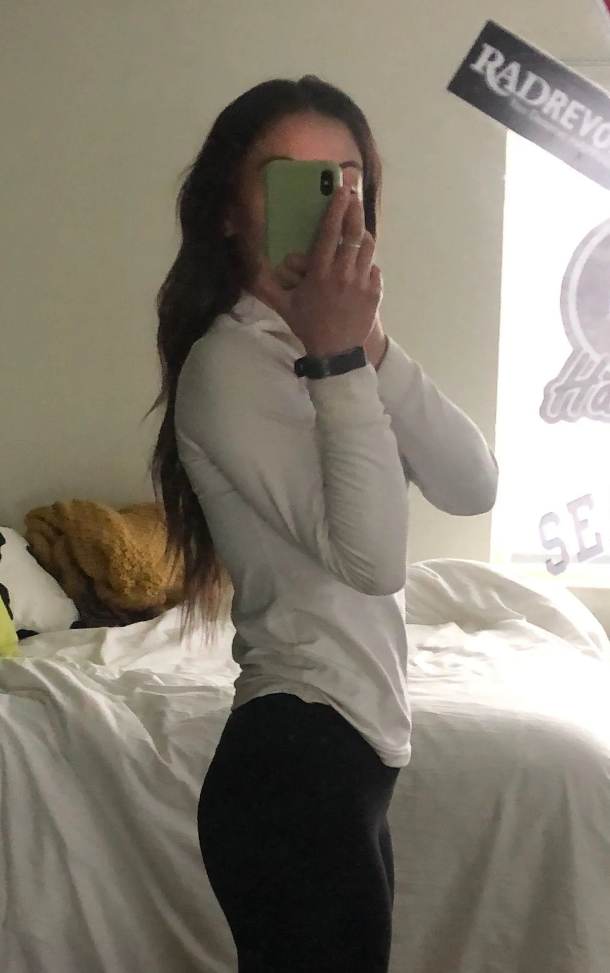 Nike White  Half Zip - Image 2