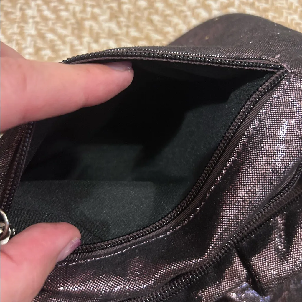 Purple Metallic Women's Shoulder Bag - Image 6