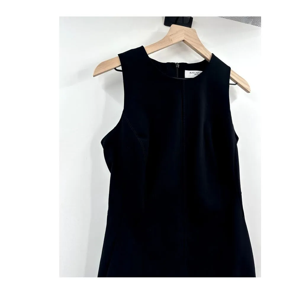MM Lafleur Black Sleeveless Above Knee Career Work Dress Size 8 - Image 2