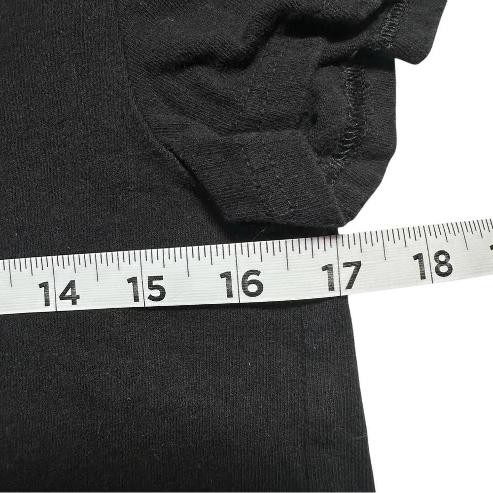 Retro Reprint KORN Baby Tee Crop Top Cropped Top Divided XS Black - Image 4