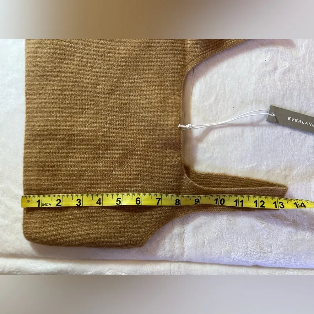 Everlane Women's Brown Square Neck Sleeveless Pullover Tank Top Size S - Image 8