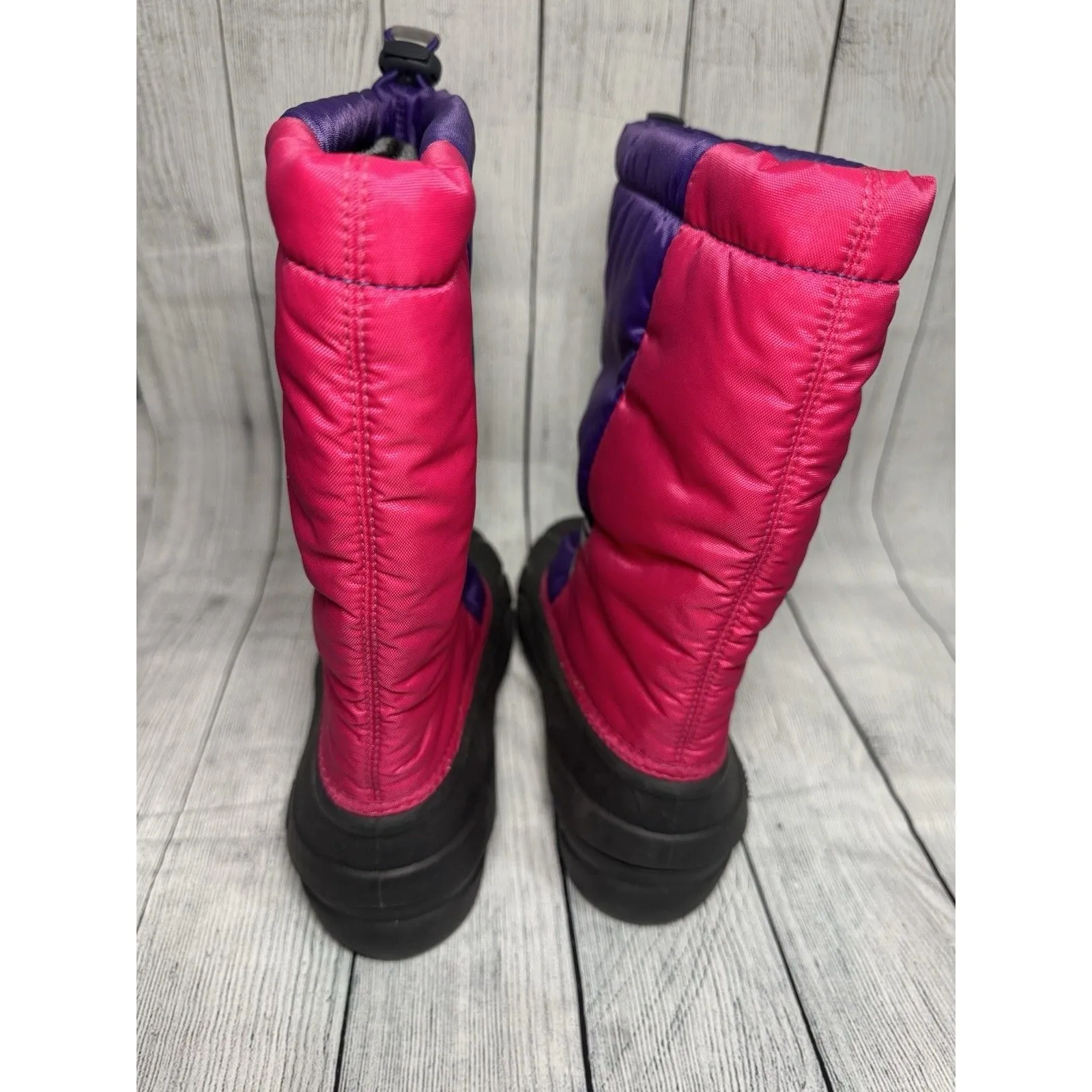 SOREL Pink Purple Youth Women's Winter Snow Boots Waterproof Insulated SZ 7 NEW - Image 4