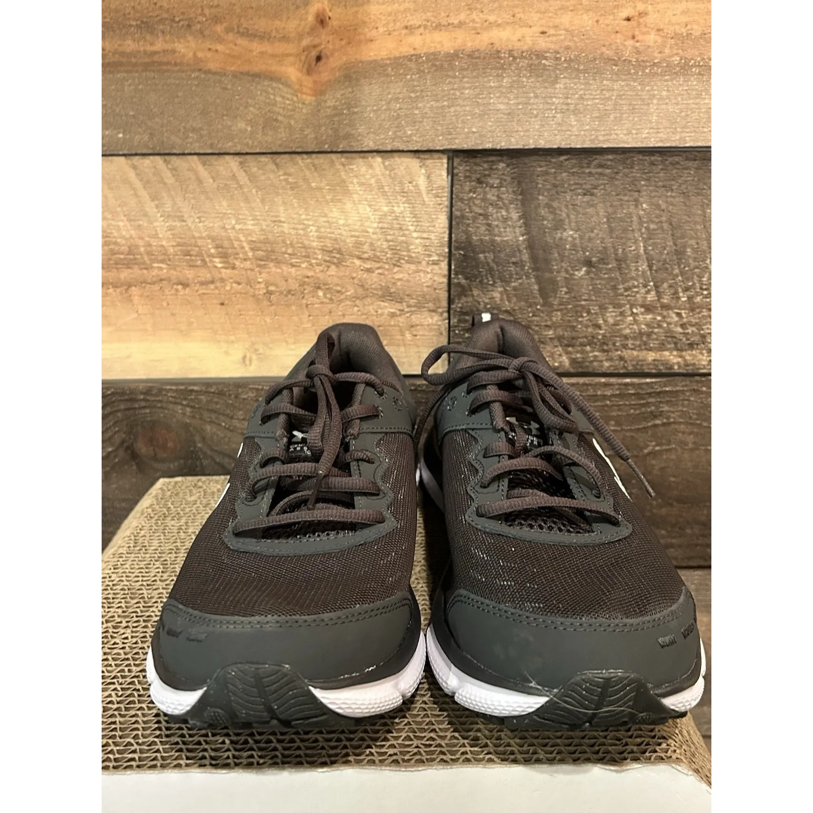 Under Armour Charged Assert 10 grey Running Shoes 3026179-103 Womens Size 11 - Image 5