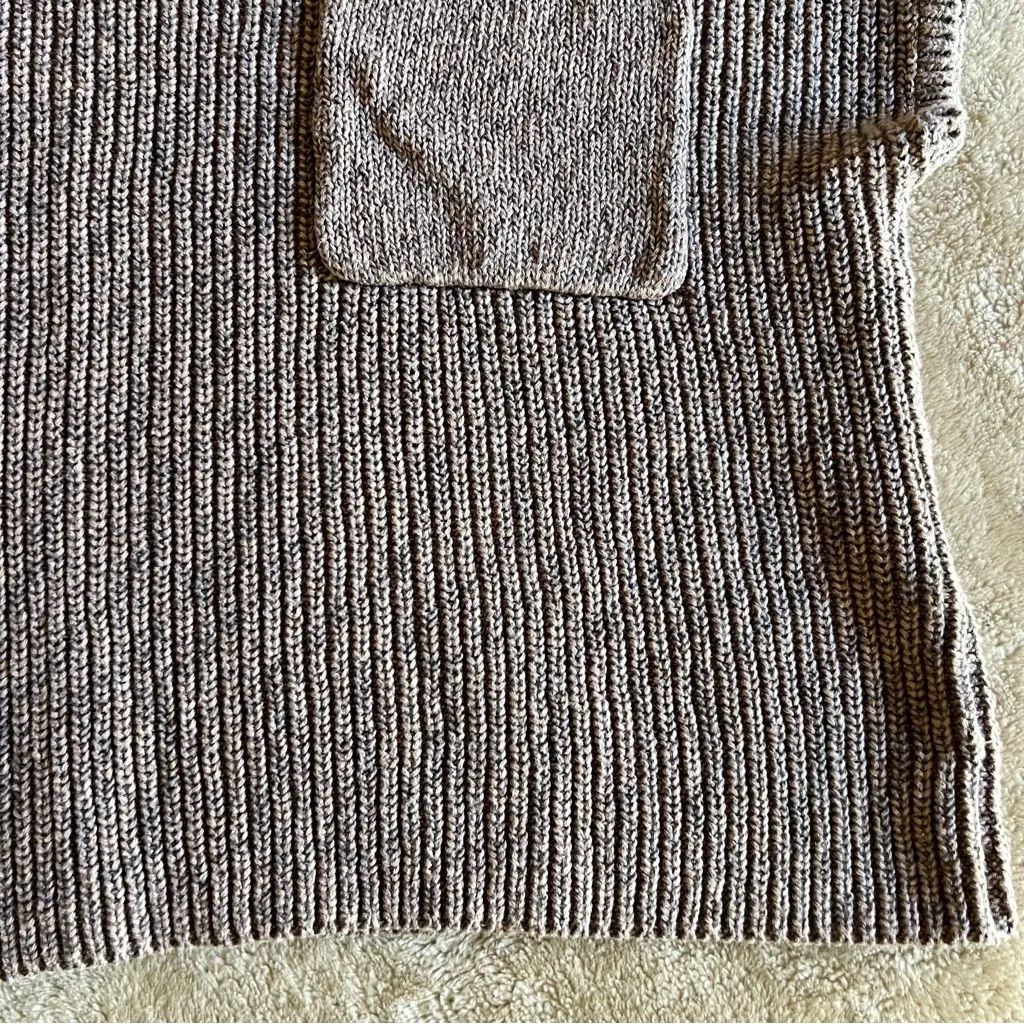 FREE PEOPLE BEACH Freya Ribbed Knit Sweater Top in Cashmere Lilac - Image 4