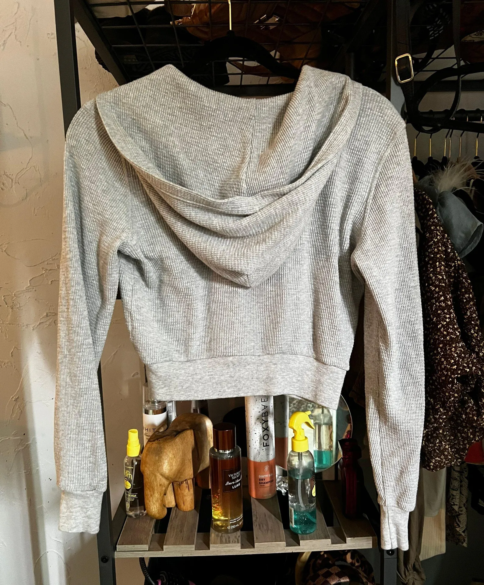 Aritzia TNA Waffle Crop Jacket - Image 2