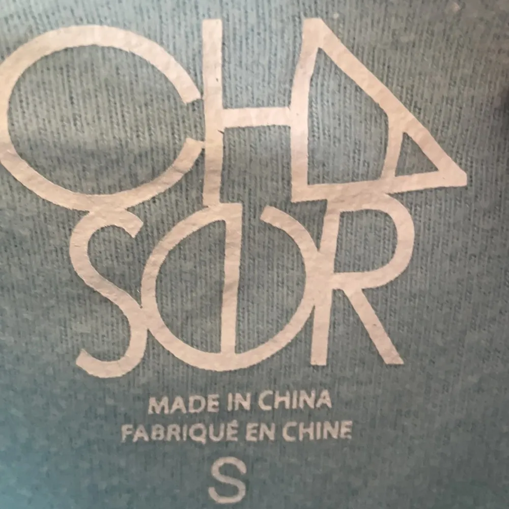 Chaser Blue Beach Stripes Pullover Hoodie Small - Image 5