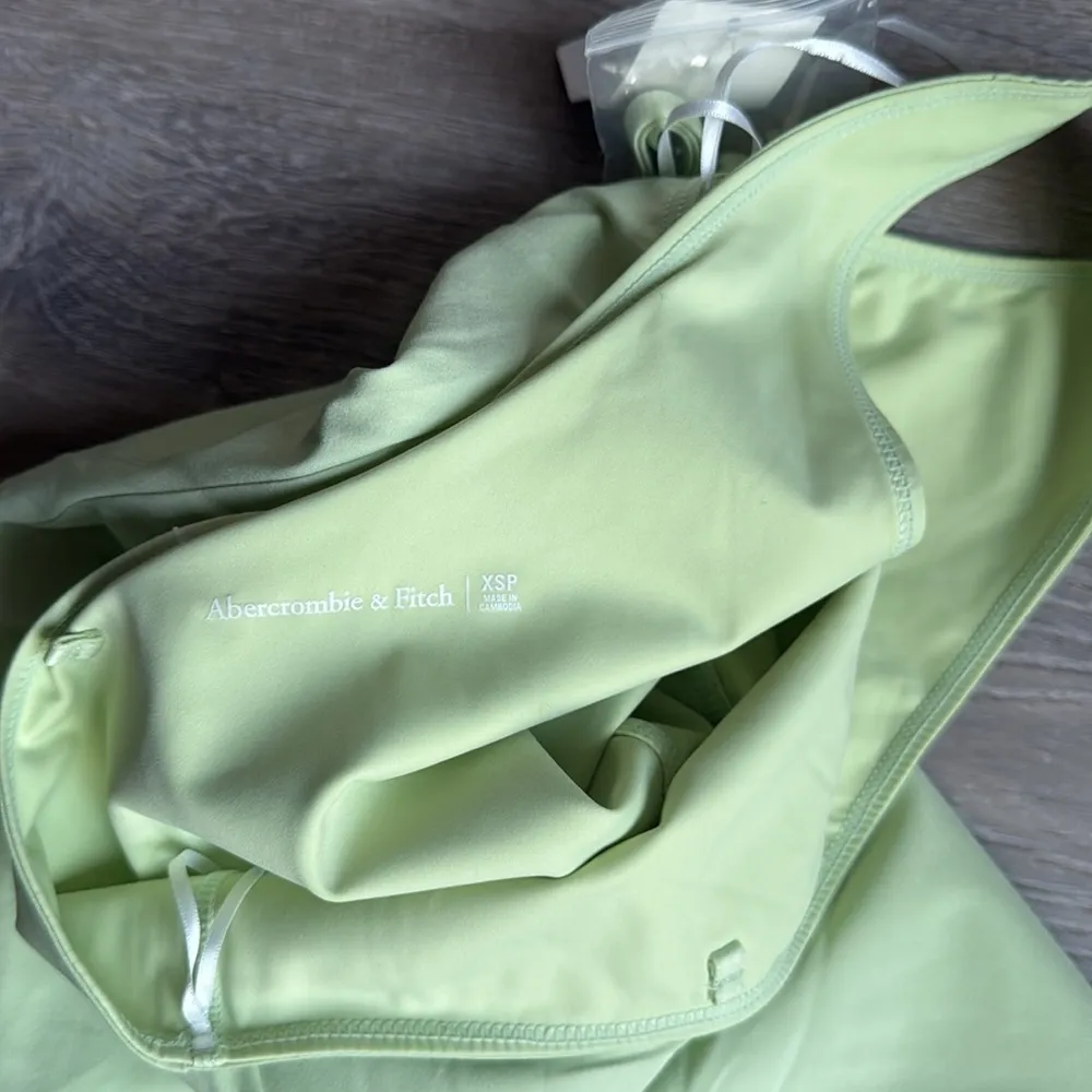 NEW Abercrombie & Fitch One-Shoulder Traveler Mini Dress  XSP - Image 8