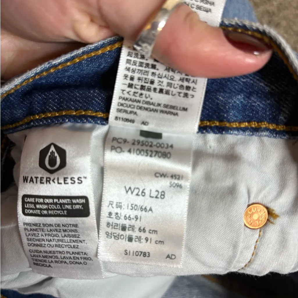 Levi’s 501 denim jeans - Image 4