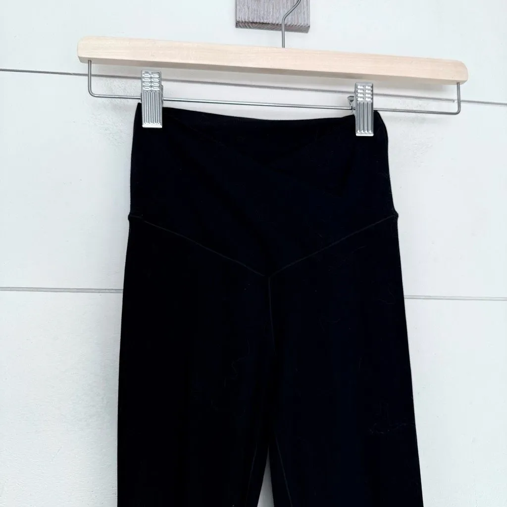 Offline by Aerie Women’s XS Black Flare Crossover Leggings Pants - Image 2