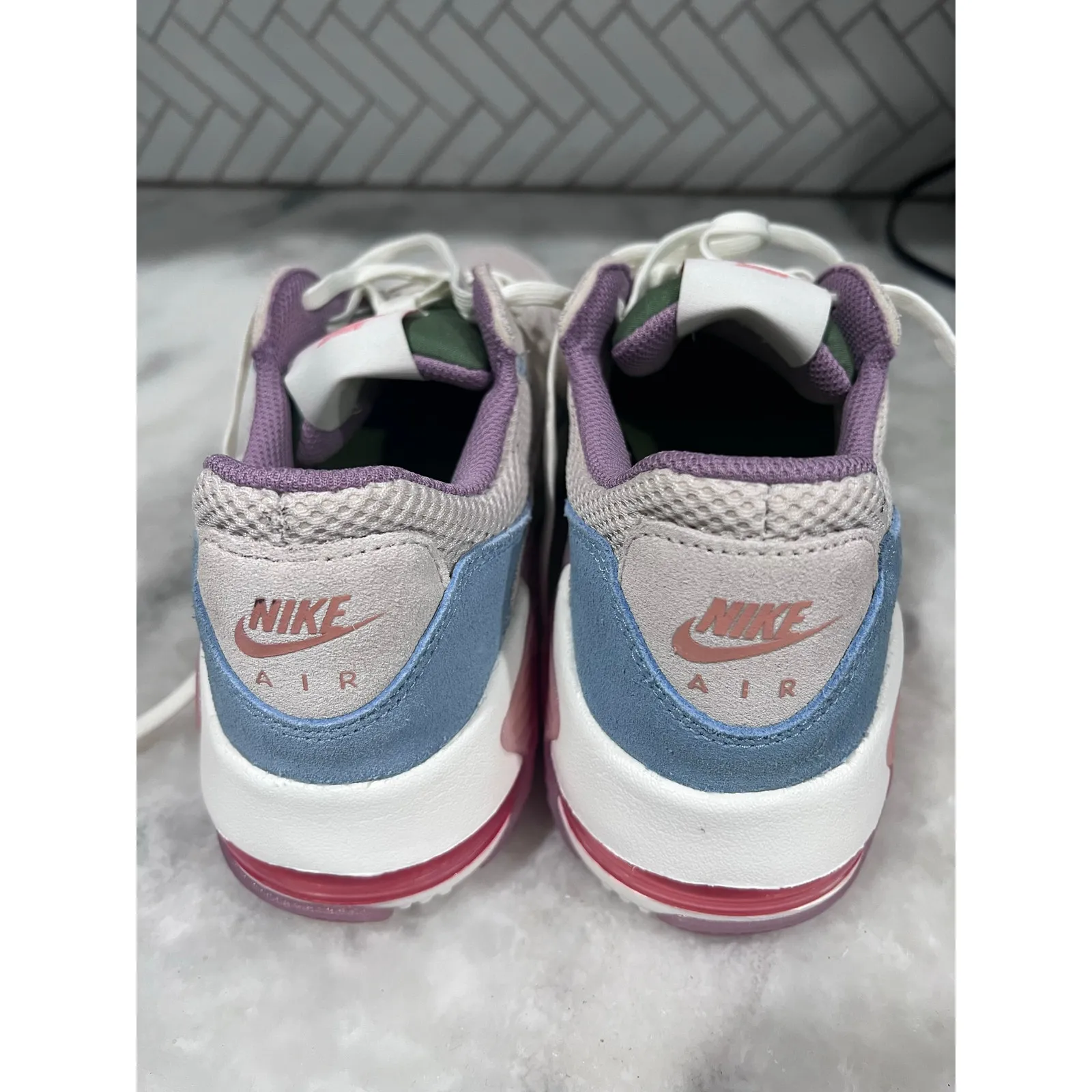 Nike Air Max 2X Women’s Size 8 CD5432-120 Pastel Multi Pink Green Purple Sneaker - Image 8