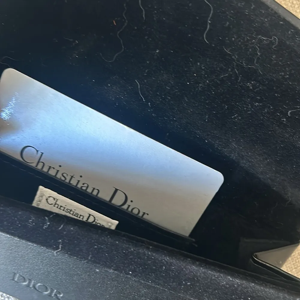 Christian Dior Skinny Eye Glass Case W/ Card of‎ Authenticity - Image 5