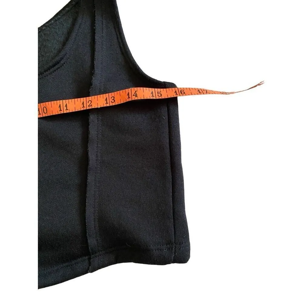 Five The Label Wide Strap Crop Top Tank Top Sexy Lounge Casual Everyday Black Size XS - Image 7