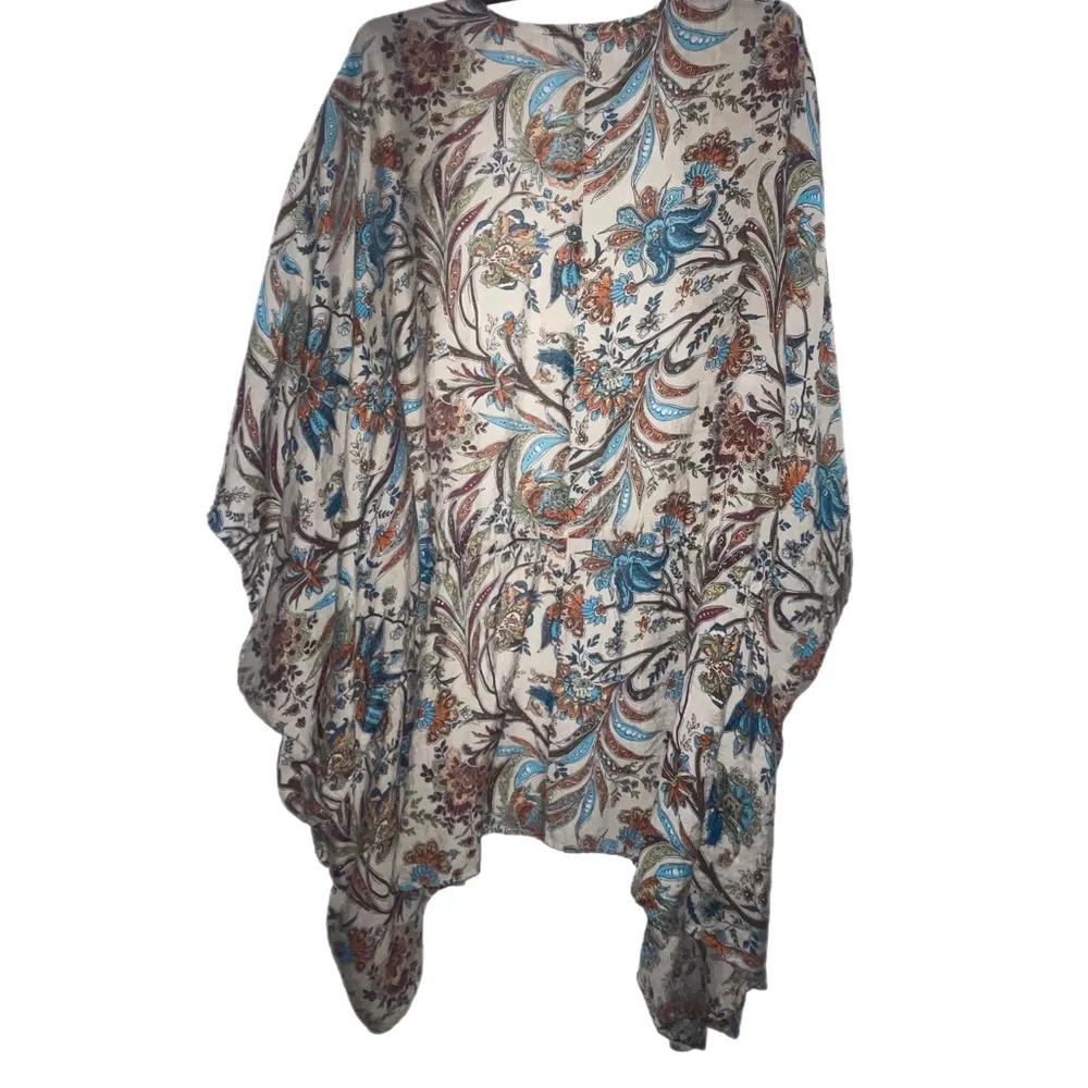 Mystree Multicolor Floral Kimono - Image 3