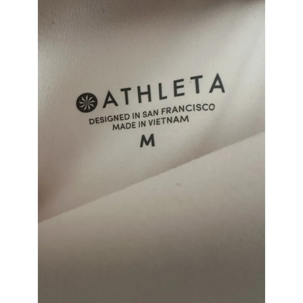 Athleta Meshblock Pocket Pura Tight in White | Size Medium *READ* - Image 3