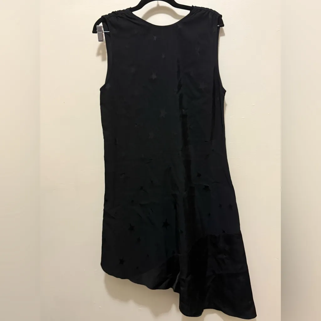 Zadig & Voltaire Root Star Deluxe Asymmetrical Hem Dress Large - Image 4