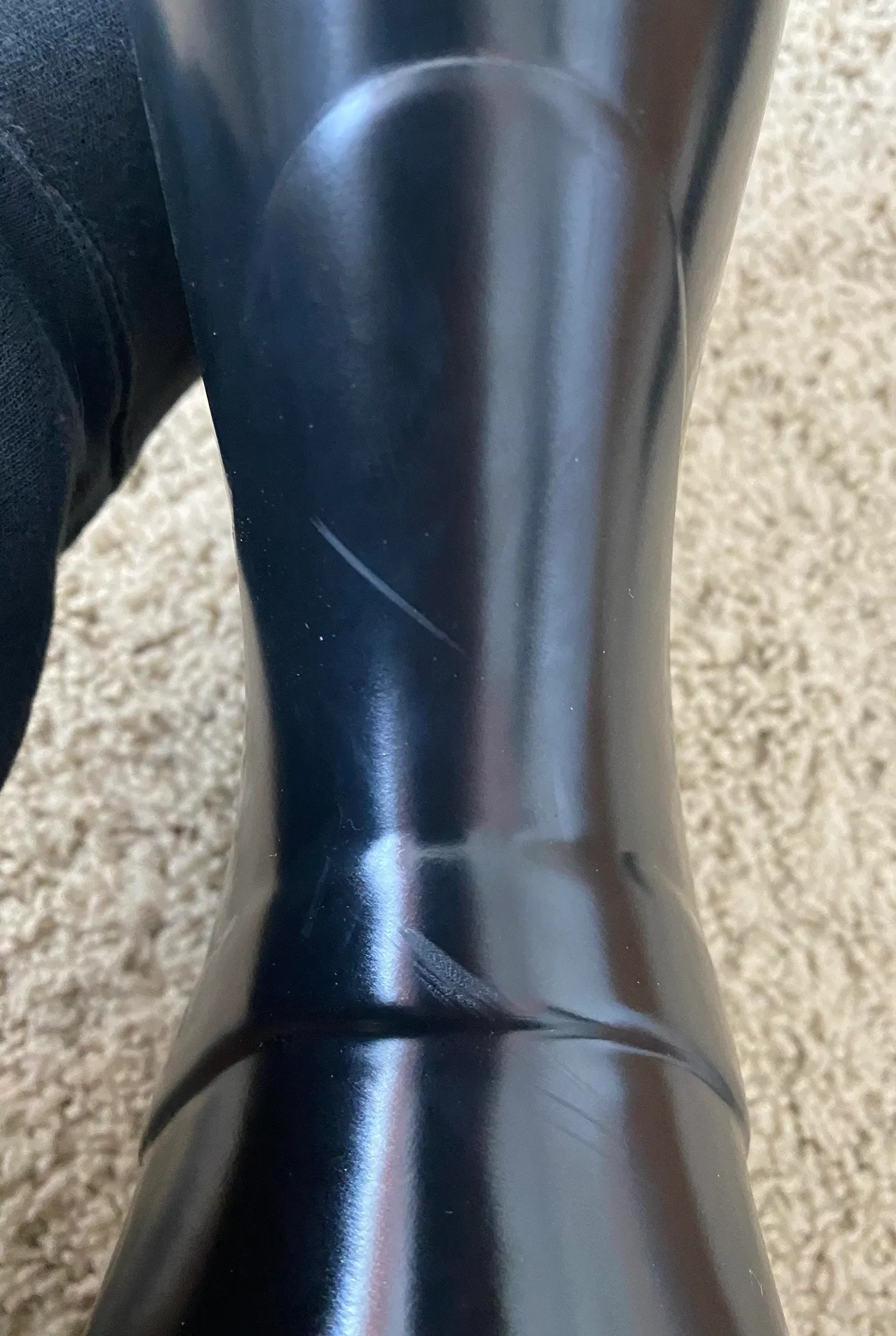 Hunter Black Tall Rainboots - Image 2