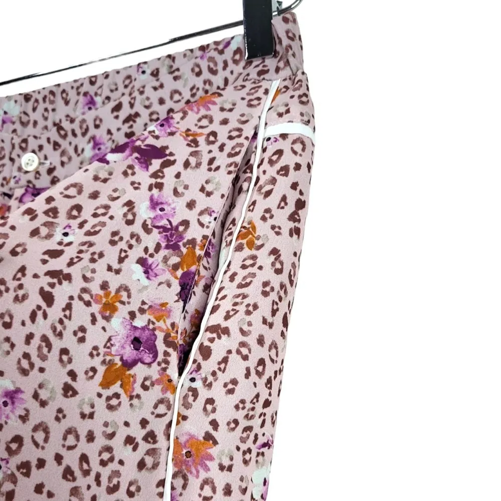 RESA x Revolve Cali Animal/Floral Print Casual Trousers in Pink/Multicolor Pink - Image 5