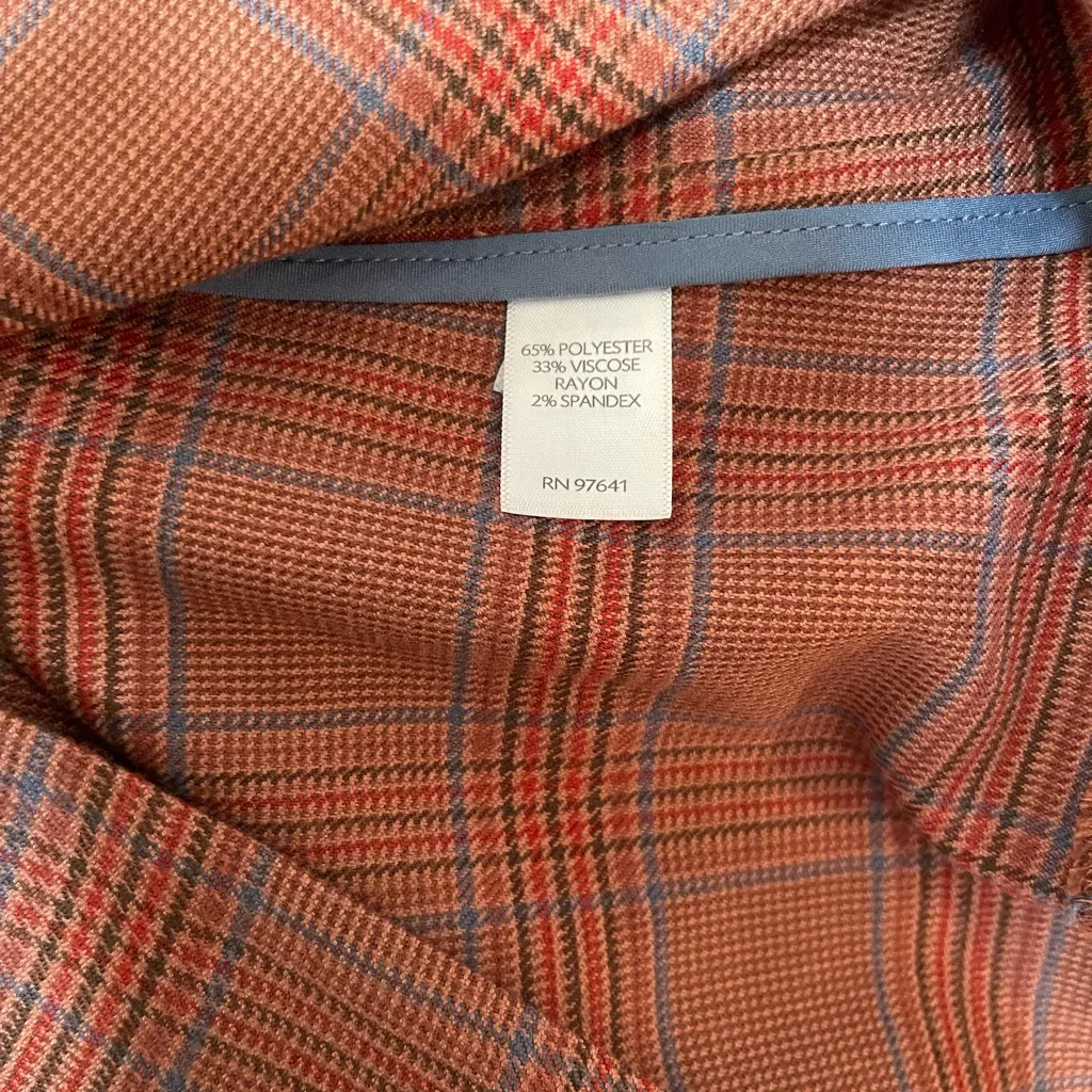 J. Jill Mendocino Plaid Blazer - Image 9