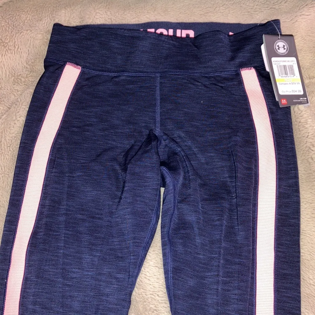 NWT Under Armour Coldgear Leggings, Medium - Image 2