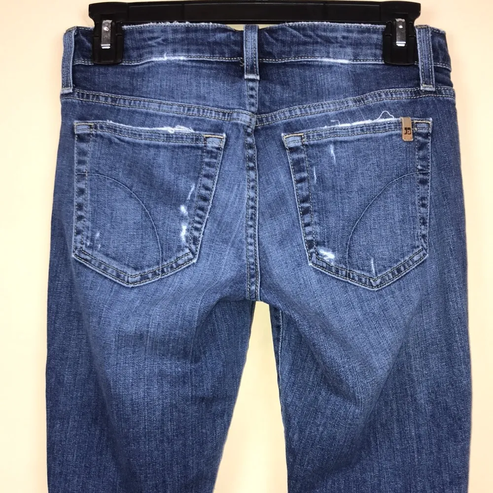 Joe’s Jeans Women’s The Blondie Mid Rise Skinny Ankle Distressed Thrashed Jeans - Image 8