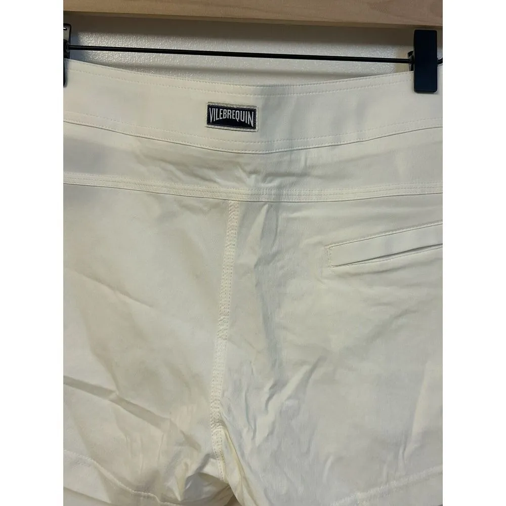 NWT Vilebrequin L Pure White Women's Swim Shorts‎ Size L - Image 5