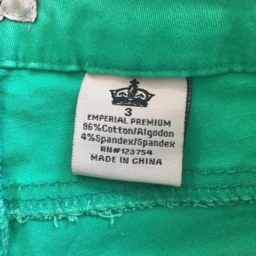 Emperial premium green cotton summer shorts size 3 - Image 3