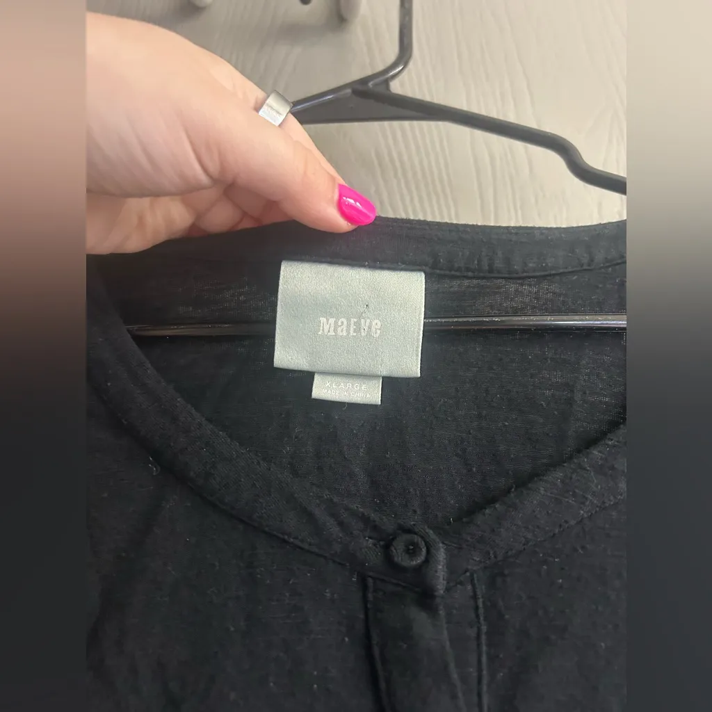 Anthropologie Maeve Sonia Lace Eyelet Blouse - Image 6