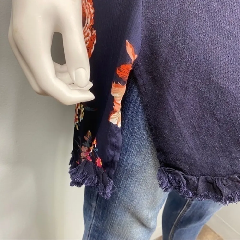 NEW Umgee Kimono W/Frayed Hem - Image 5