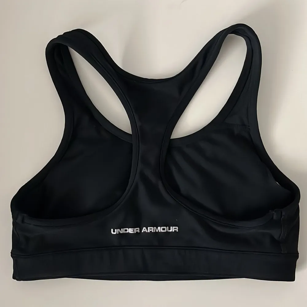 Padded Black Sports Bra in Size Small - Image 2