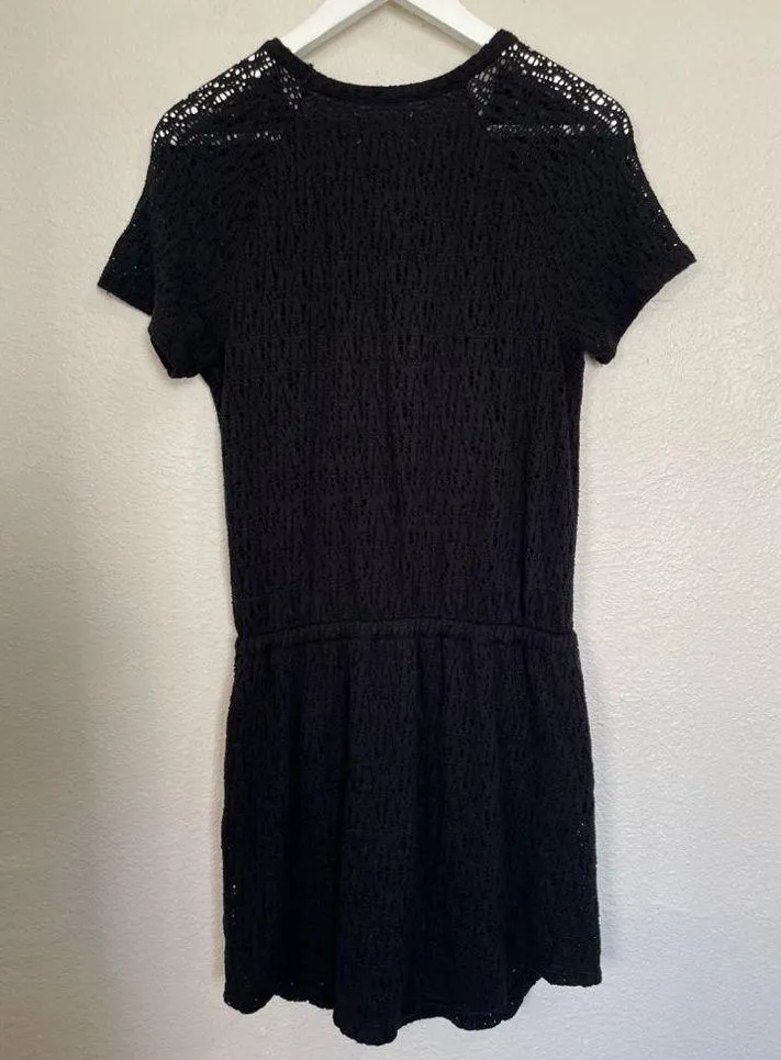 ANTHROPOLOGIE Lou &‎ Grey Lace Crochet Dress Womens Size XS Beach Swim Cover Up - Image 4