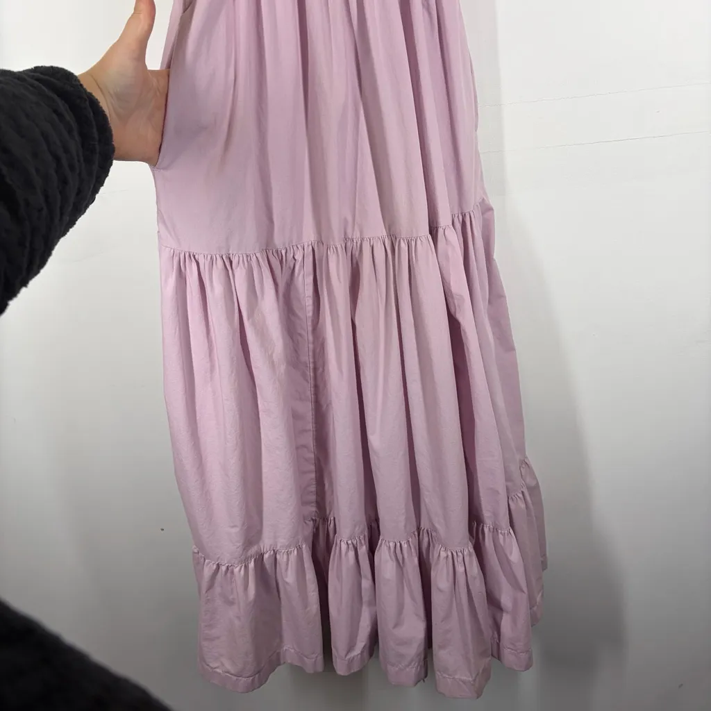 Abercrombie Smocked Bodice Easy Maxi Dress Size Small - Image 7