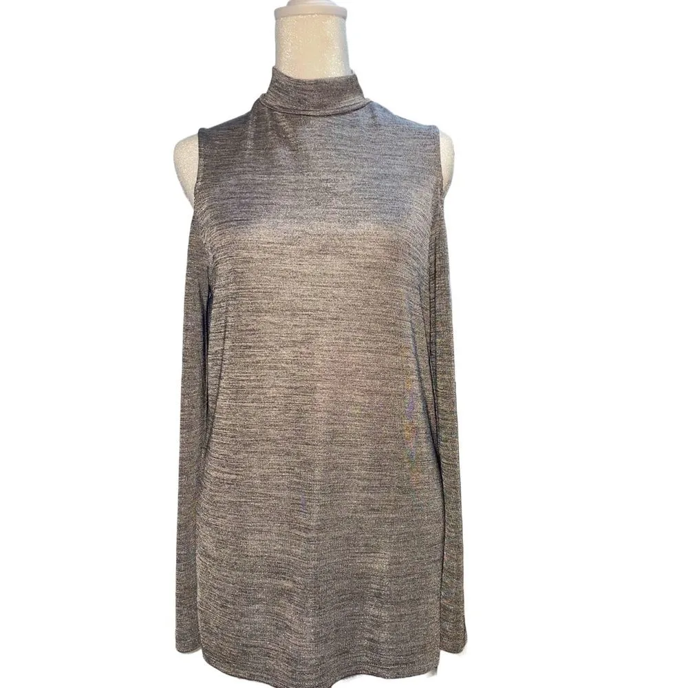 Adrianna Papell Cold Shoulder Top. Medium    LTOP510 - Image 2